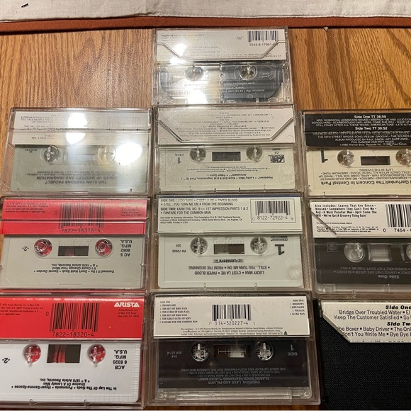 10 Cassette tapes for sale. - Picture 2 of 3